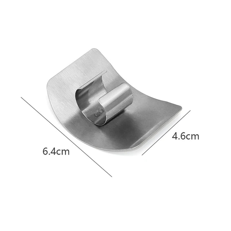 Stainless Steel Finger Guard - 1 Piece | Kitchen Anti-Cut Finger Protector"